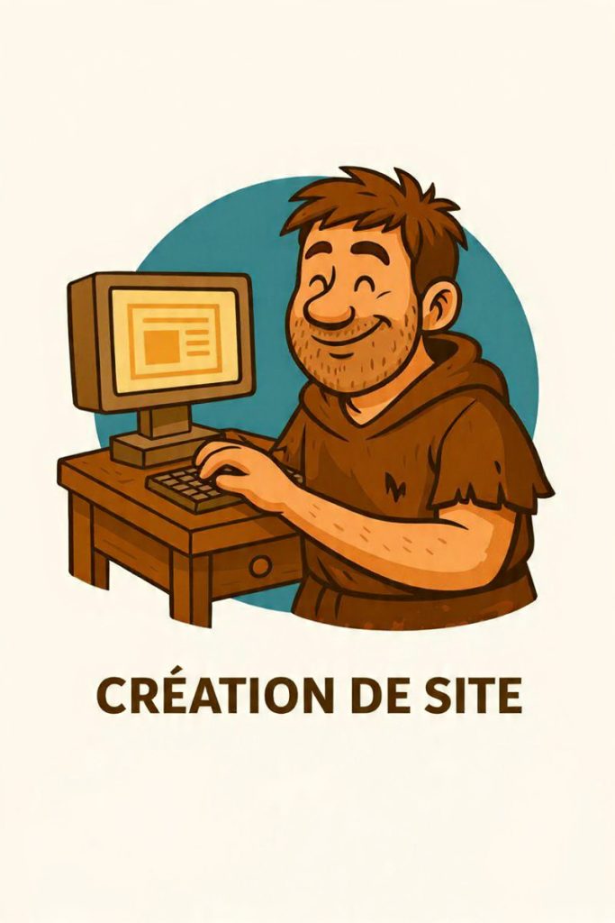 Gueux qui crée un site